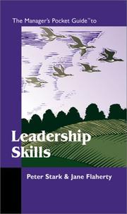 Cover of: The manager's pocket guide to leadership skills