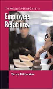 Cover of: Manager's Pocket Guide to Employee Relations by Terry Fitzwater