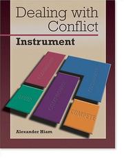 Cover of: Dealing with Conflict Instrument: Packet of 5