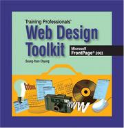 Cover of: Training Professionals' Web Design Toolkit Microsoft Office Frontpage 2003