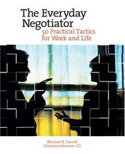 Cover of: The Everyday Negotiator