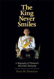 Cover of: The king never smiles by Paul M. Handley