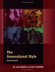 Cover of: Generational Style Assessment: Pack of 5