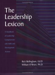Cover of: The Leadership Lexicon
