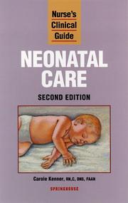 Cover of: Neonatal care