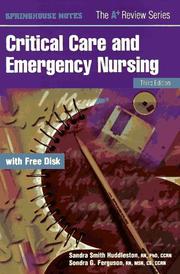 Critical care and emergency nursing by Sandra Smith Huddleston