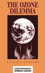 Cover of: The ozone dilemma by David E. Newton