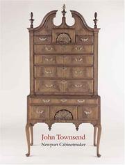 Cover of: John Townsend: Newport Cabinetmaker (Metropolitan Museum of Art Publications)