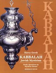 Cover of: Kabbalah | Harry Gersh