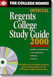 Cover of: Regents College Examinations by [prepared by Regents College in conjunction with the College Board].