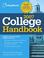 Cover of: The College Board College Handbook 2007