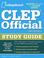 Cover of: CLEP Official Study Guide