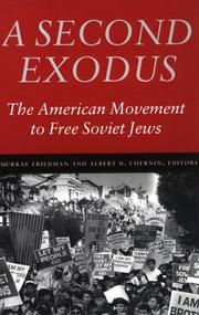 Cover of: A Second Exodus: The American Movement to Free Soviet Jews (Brandeis Series in American Jewish History, Culture and Life)