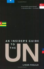 Cover of: An Insider's Guide to the UN by Linda Fasulo
