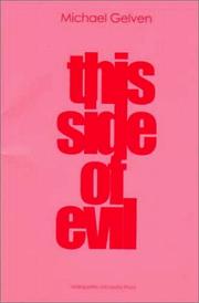 Cover of: This side of evil