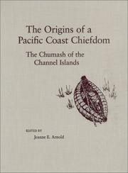 Cover of: Origins Of A Pacific Coast Chiefdom