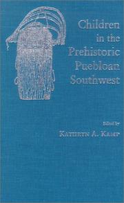 Cover of: Children in Prehistoric Puebloan Southwest