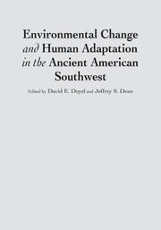 Cover of: Environmental Change and Human Adaptation in the Ancient American Southwest