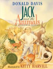 Cover of: Jack and the animals: an Appalachian folktale