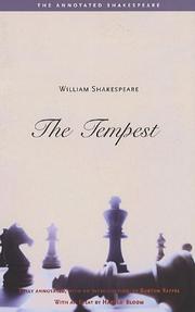 Cover of: The Tempest by William Shakespeare