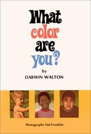 Cover of: What color are you?