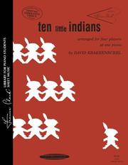 Cover of: Ten Little Indians 1P8H (Sheet Music) by David Kraehenbuehl, David Kraehenbuehl