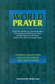 Cover of: World Prayer