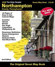 Cover of: ADC The Map People Northampton County, Pennsylvania