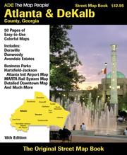 Cover of: Atlanta & Dekalb County, Georgia: Street Map Book (Street Map Books)