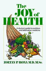 Cover of: Joy Of Health by Zoltan Rona