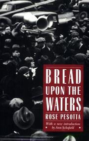 Cover of: Bread upon the waters by Rose Pesotta