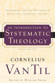 Cover of: INTRODUCTION TO SYSTEMATIC THEOLOGY