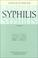 Cover of: Syphilis