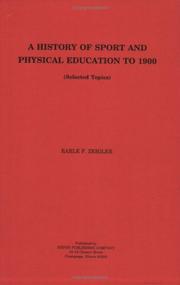 History of Sport and Physical Education to 1900 by Earle F. Zeigler