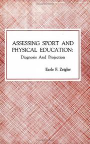 Cover of: Assessing Sport and Physical Education: Diagnosis and Projection