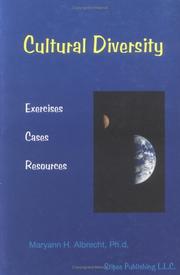 Cover of: Cultural Diversity: Exercises, Cases, Resources