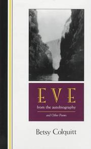 Cover of: Eve--from the autobiography, and other poems