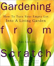 Cover of: Gardening from scratch
