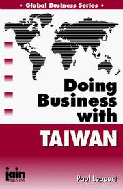 Cover of: Doing business with Taiwan