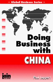 Cover of: Doing business with China