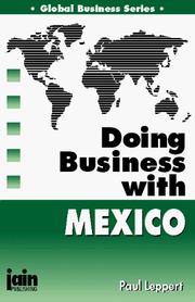 Cover of: Doing business with Mexico