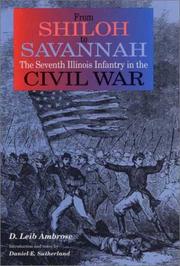 From Shiloh to Savannah by D. Leib Ambrose