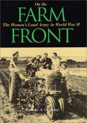 Cover of: On the farm front: the Women's Land Army in World War II