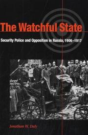 Cover of: The watchful state | Jonathan W. Daly