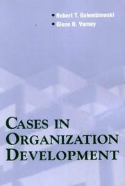 Cover of: Cases in Organization Development