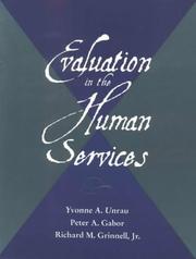 Cover of: Evaluation in the human services