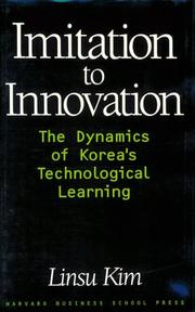Cover of: Imitation to innovation | Linsu Kim