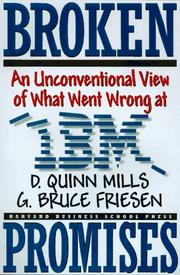 Cover of: Broken promises by Daniel Quinn Mills