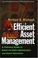 Cover of: Efficient asset management