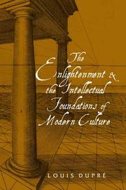 Cover of: The Enlightenment and the Intellectual Foundations of Modern Culture